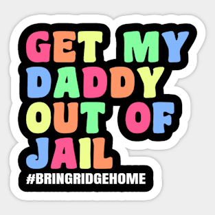 Bring Lt. Ridge Alkonis Home Sticker